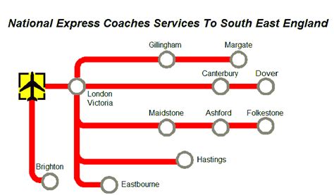 coach brighton to heathrow